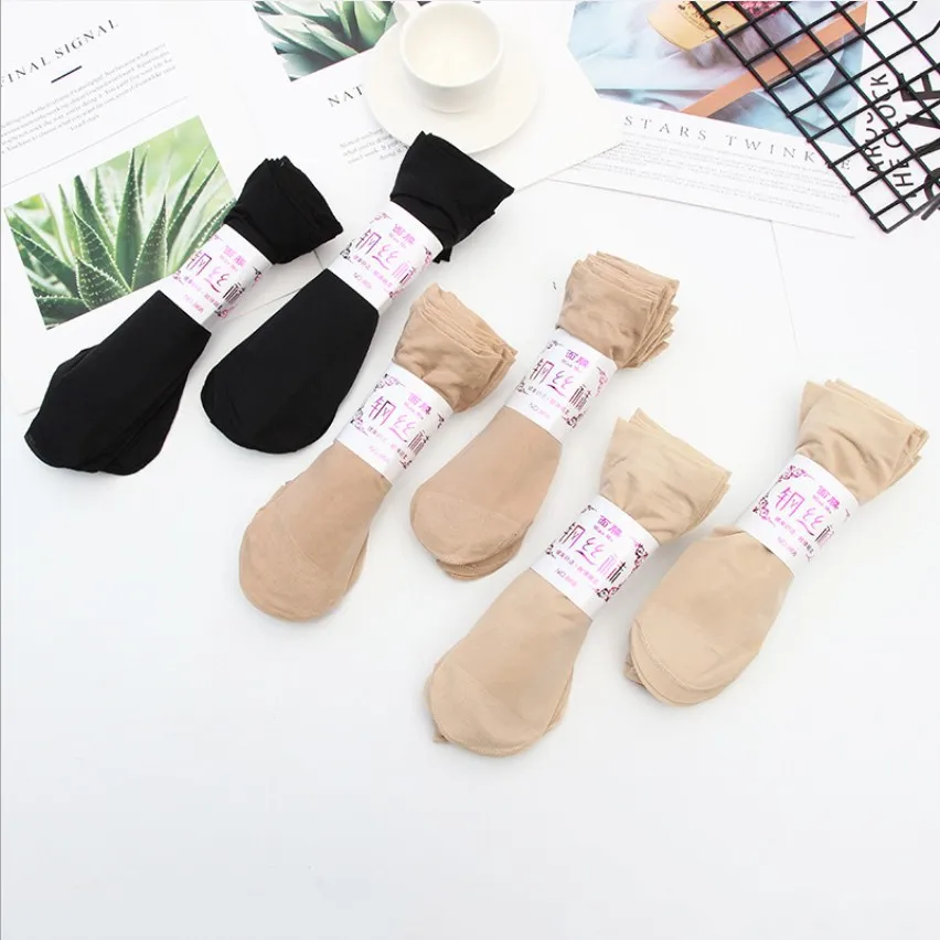 

Summer sexy women's anti-anti solid solid color ankle socks for women, Picture