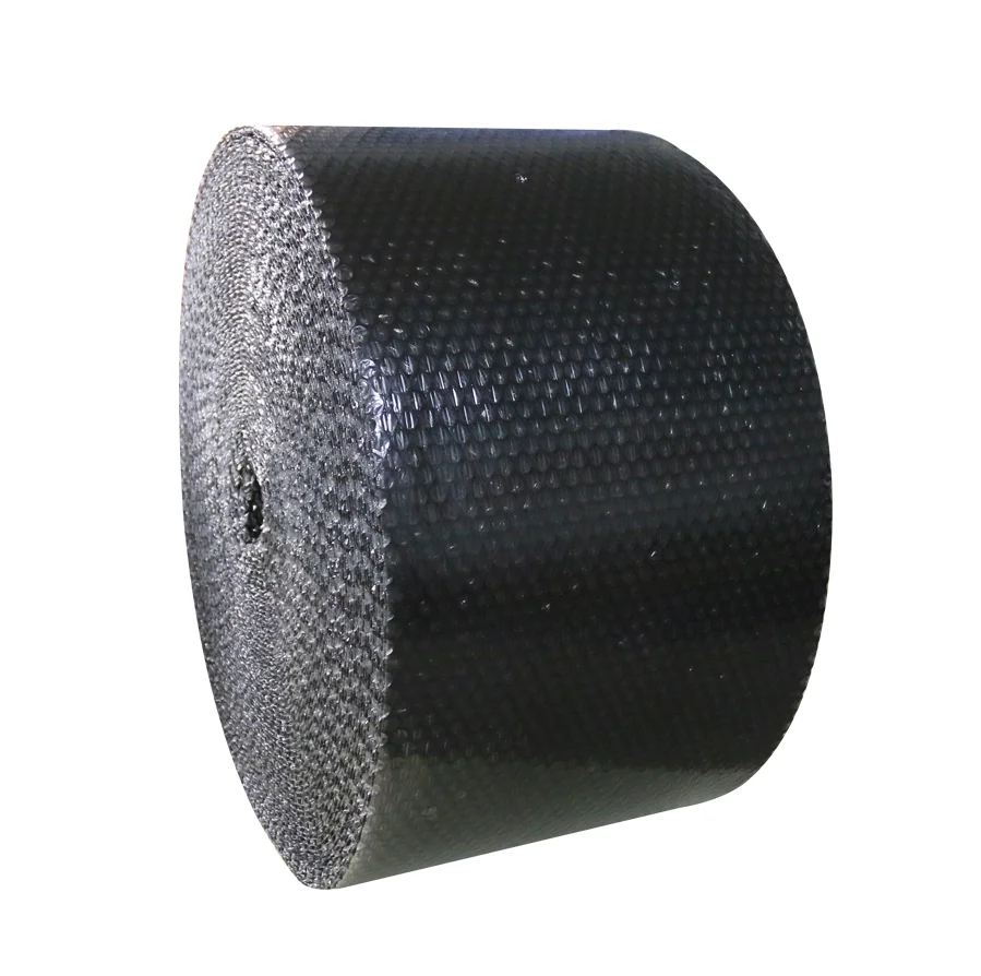 Black Bubble Roll Wrap Plastic Black Pe Bubble Film Roll Wrap Package Surface Protection Air Bubble Cushioning Wrap Roll