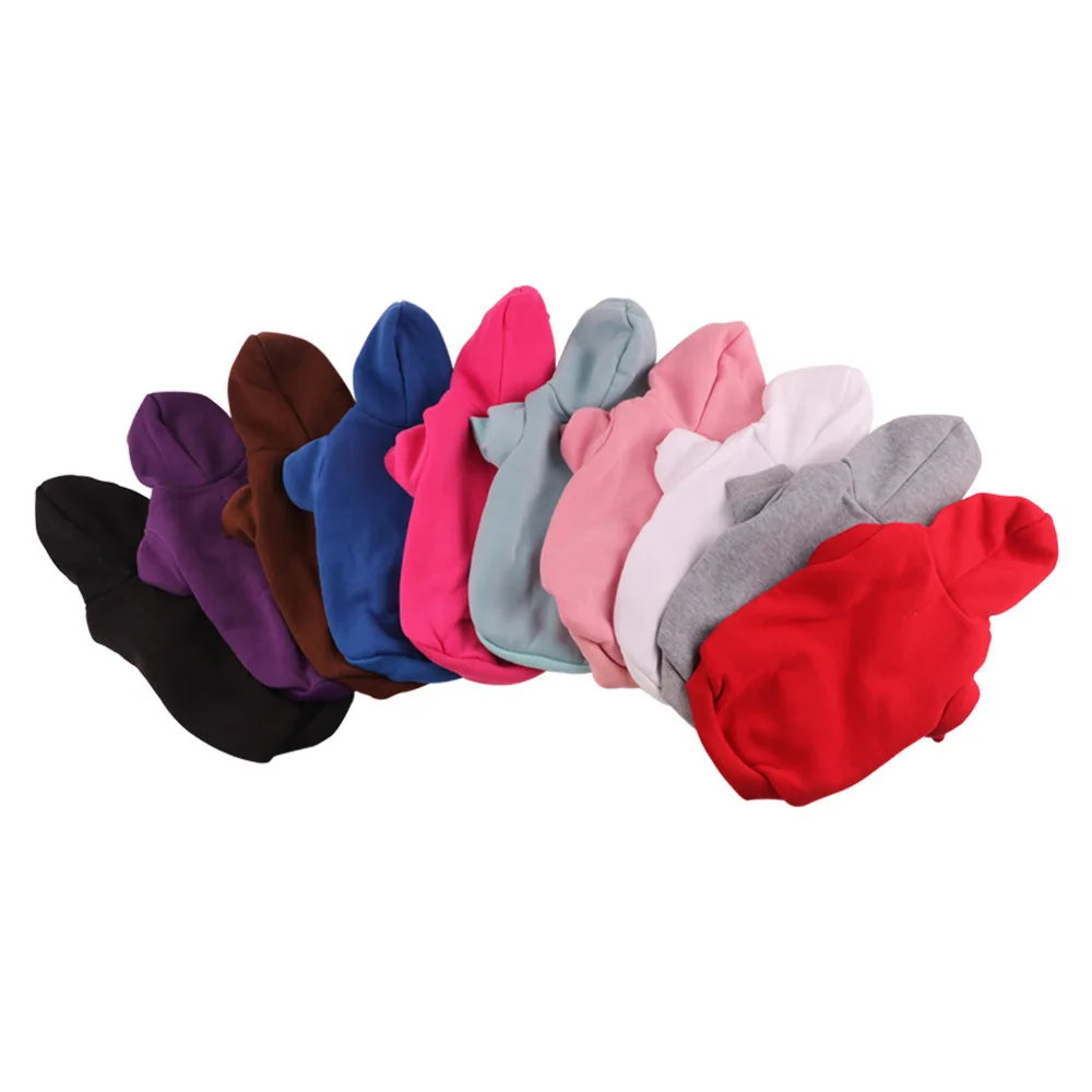 

Wholesale pet hoodie autumn and winter new thickened dog coat