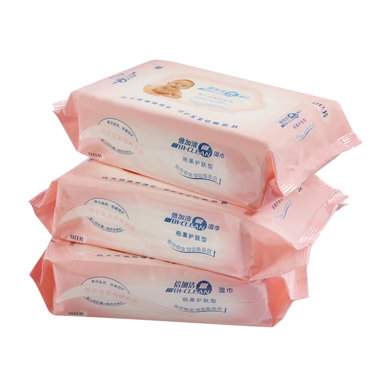 
PERFCT 80 Pcs Baby Wet Tissue for Kids alcohol free care for sensitive skin organic baby wet wipes 