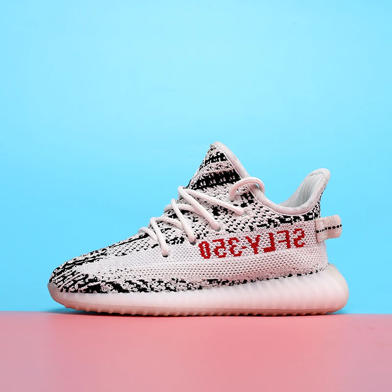 

Factory 1:1 TOP quality kids shoes yeezy 350v2 sports running Children sneakers for boys and girls casual walking style shoes, As picture and also can make as your request