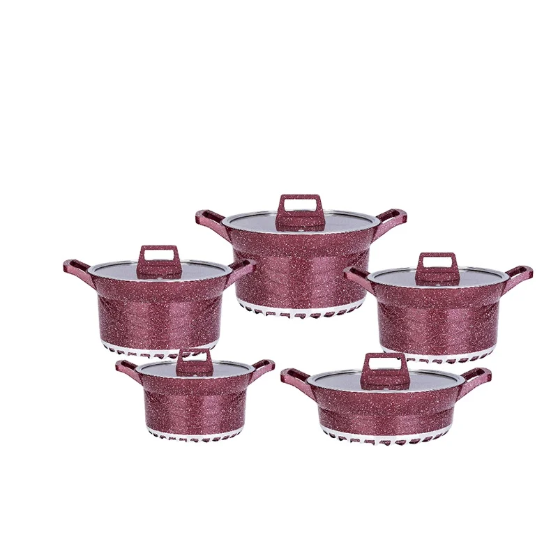 

bosch glass cooking pot granite kitchen pots prestige aluminum nonstick cookware sets, Customized color