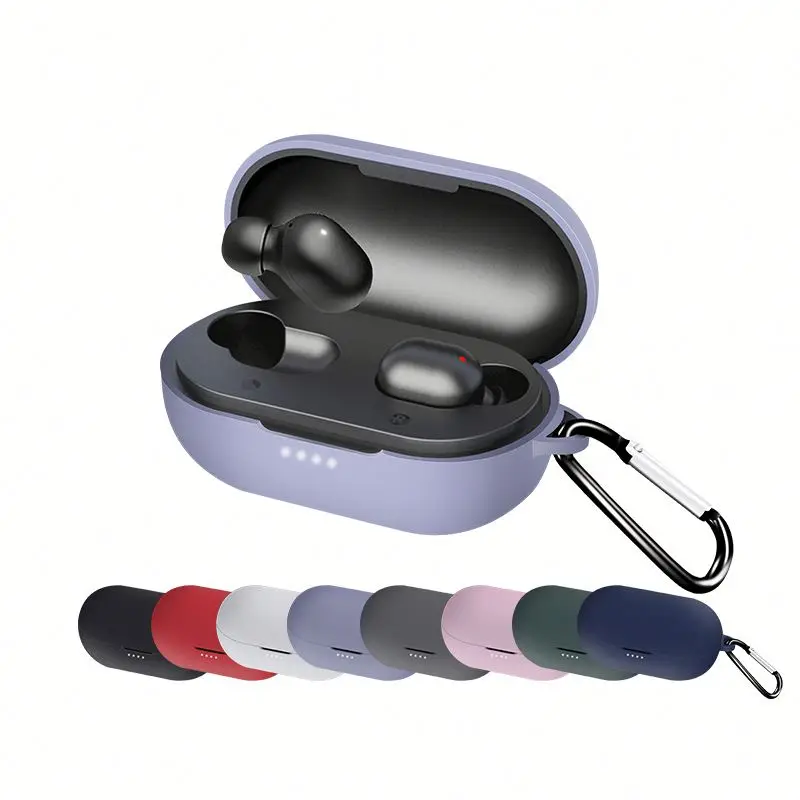 

Haylou GT1 Pro earphone silicone protective case with hook earphone case