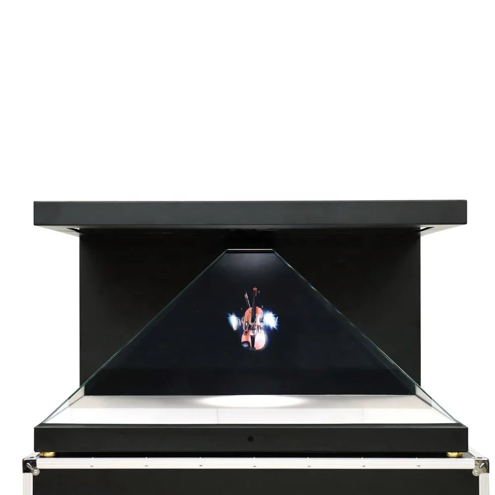 

22 inch 270 Degree 3D Holographic Displays Holo Box Hologram Pyramid With Full HD Resolution