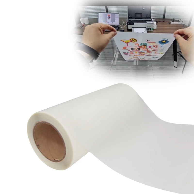 Double Side DTF Pet Film 30cm 60cm Dtf Printer Transfer Hot Peel Sheet Transfer Film for Clothing Heat Transfer Printing