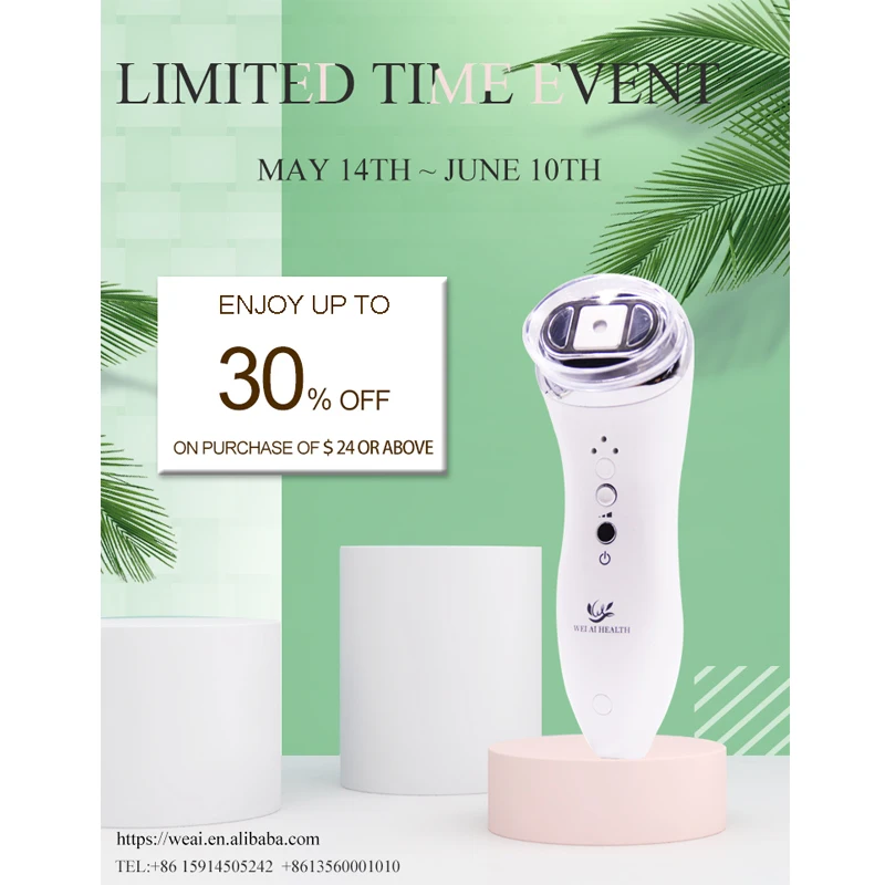 

For Home Use Ce Certificate Post Op Skin Tighten Machine, White/pink