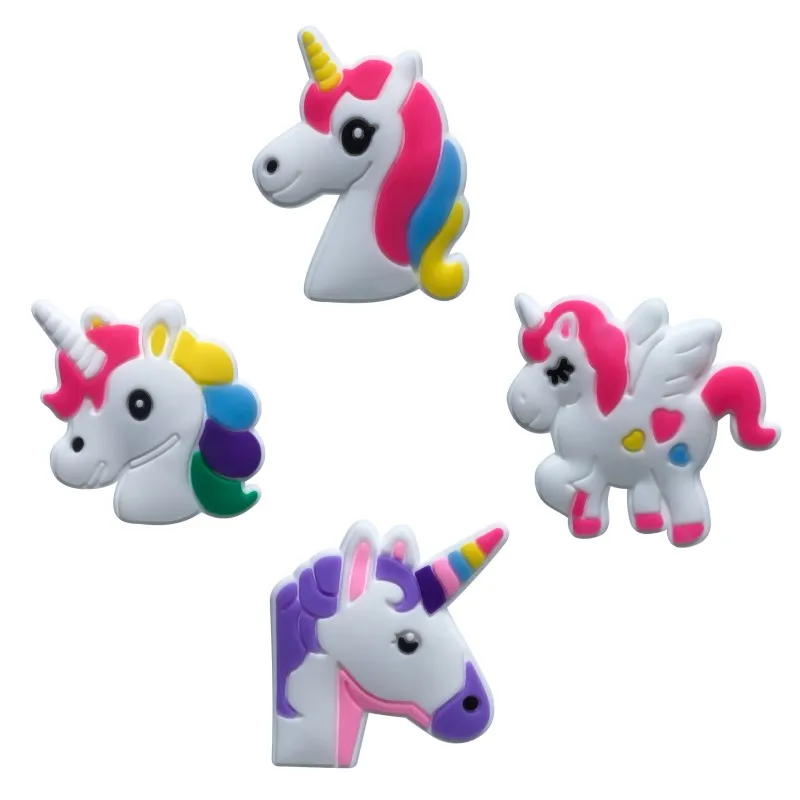 

8pcs Unicorns PVC Fridge Magnets Cute Magnetic Stickers Refrigerator Magnet Home Decor DIY Craft for Kids Party Gift