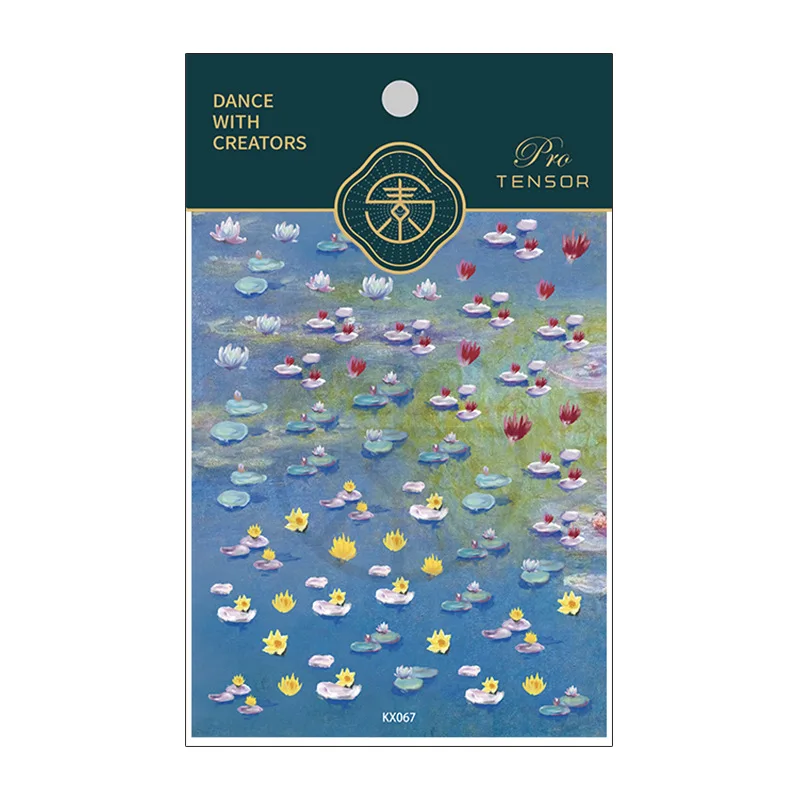 

2021 fashion nail stickers for nail art decoration summer flower stickers, As picture