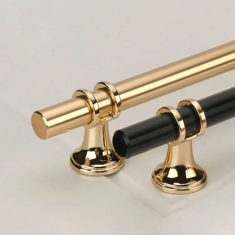 3 1/2 Inch Drawer Pulls Gold Black Chrome Zinc Alloy Cupboard Wardrobe