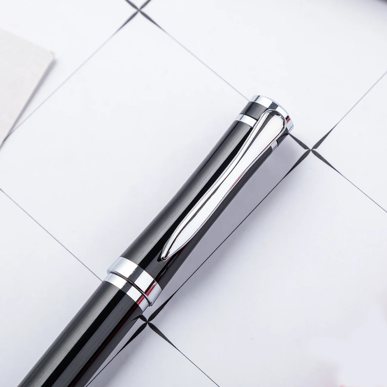 
Wholesale factory metal signature roller pen custom logo gel pen for business 