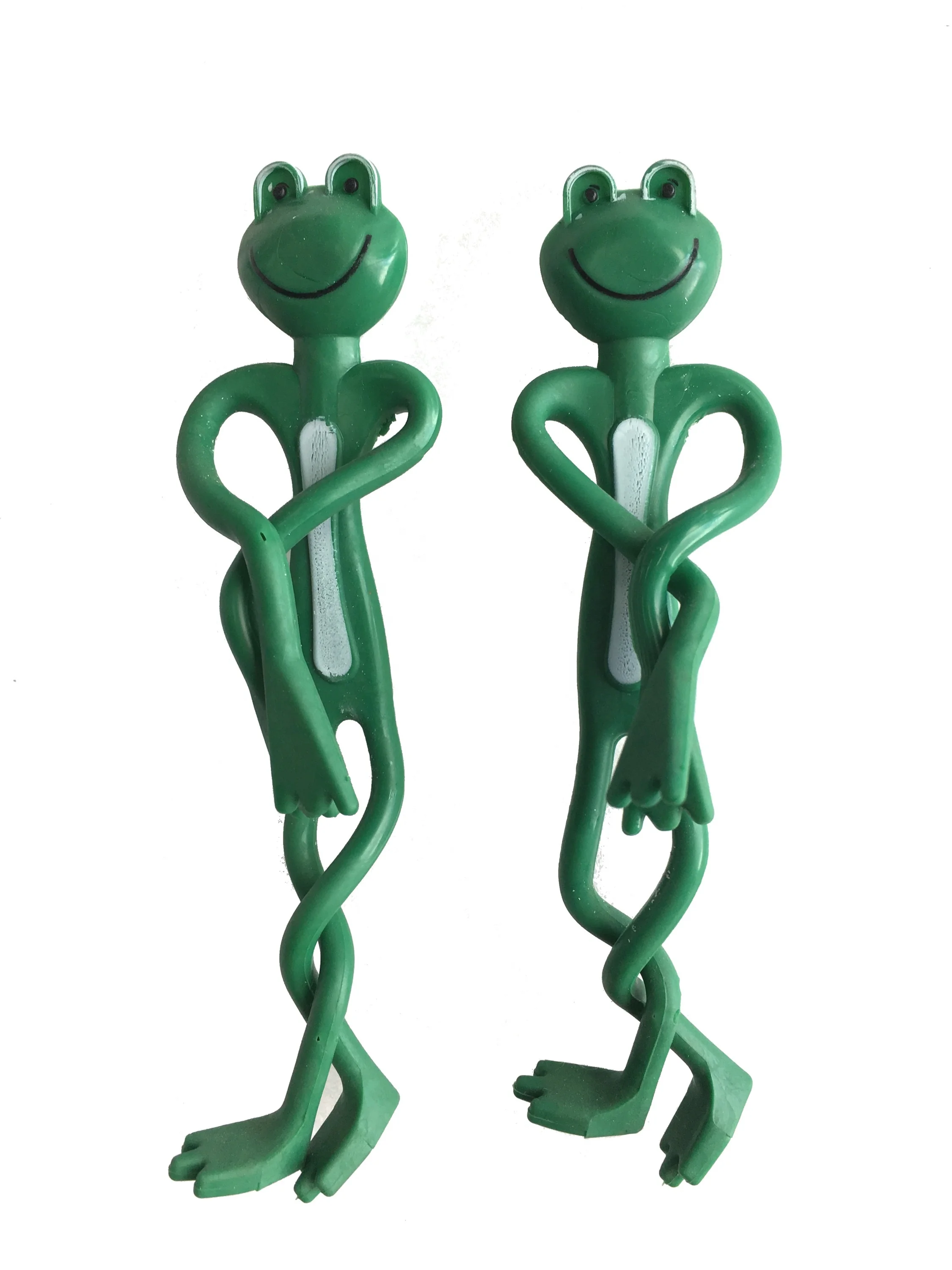 Set of 2 BRAND NEW IN PACKAGE Cute Froggie Decorative Plant Ties 