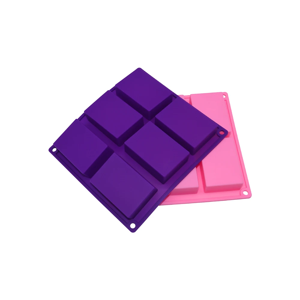 100 Food Grade Smooth Surface Dishwasher Safe Silicone Soap Molds