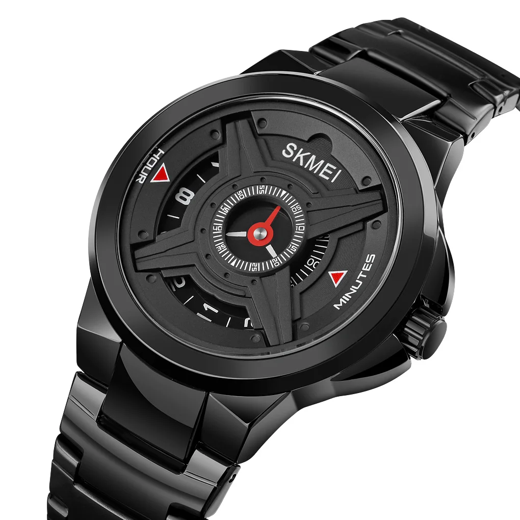 

SKMEI 1699 High Quality Men Watch Stainless Steel Wristwatches Luxury Quartz Brand Watches, 2 colors
