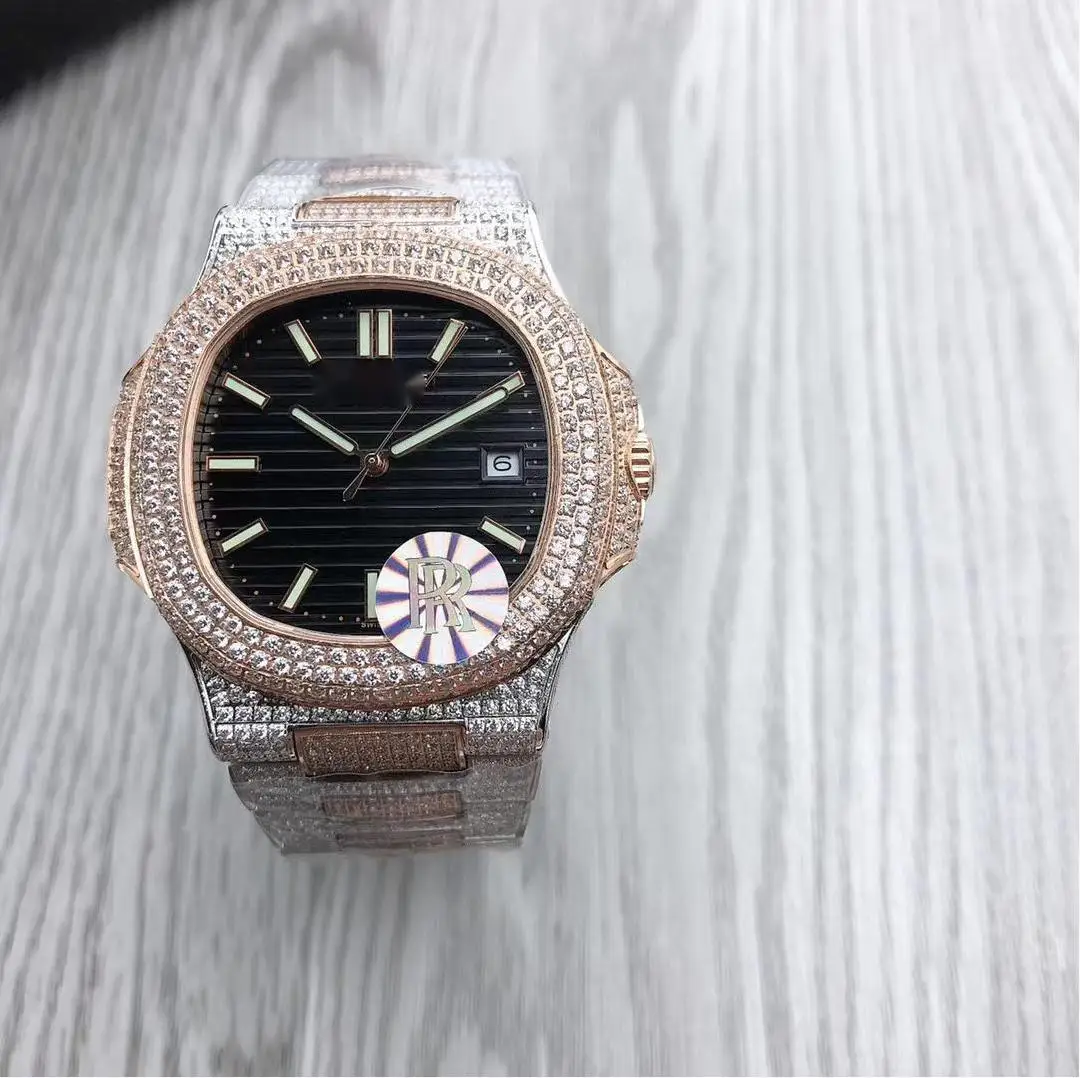 

2021 SY luxury men's Diamond Watch