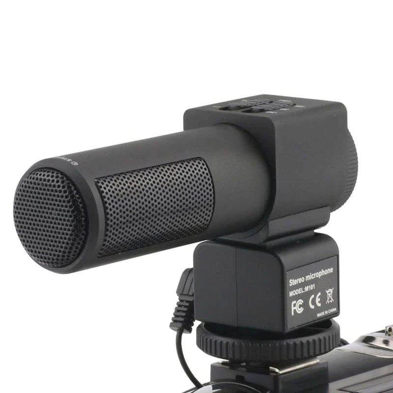 

Dropshipping Customized Logo Digital Video Camera External Microphone