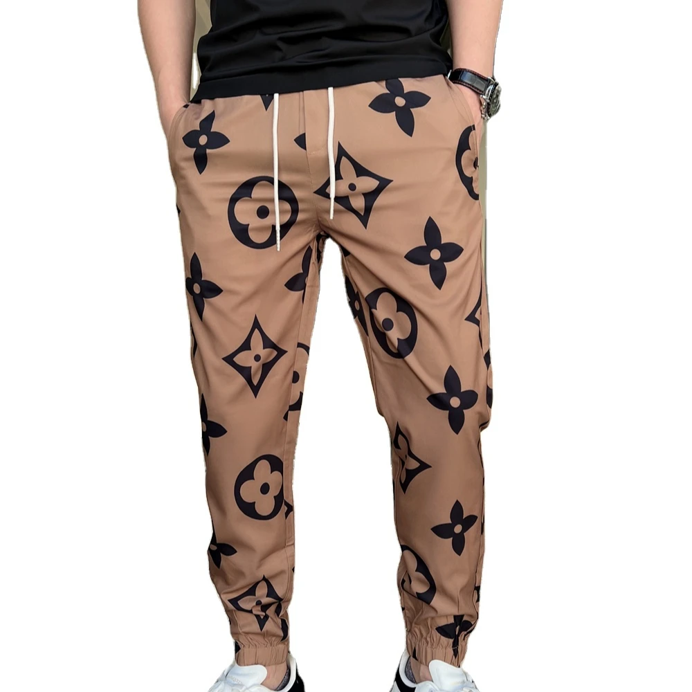 

Fashion High Quality Oem Cotton Mens Wholesale Sports Tight Mouth Trousers Casual Jogger Long Pant