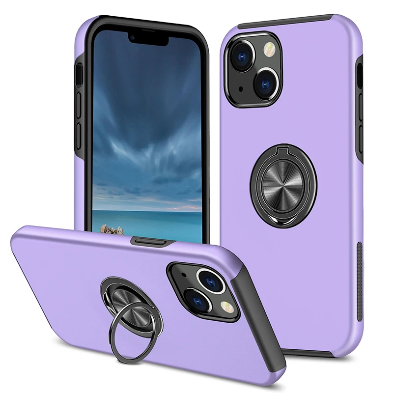 

For iphone 13 pro max shockproof hybrid phone case, kickstand Phone Back Cover For Iphone 13, 7 colors