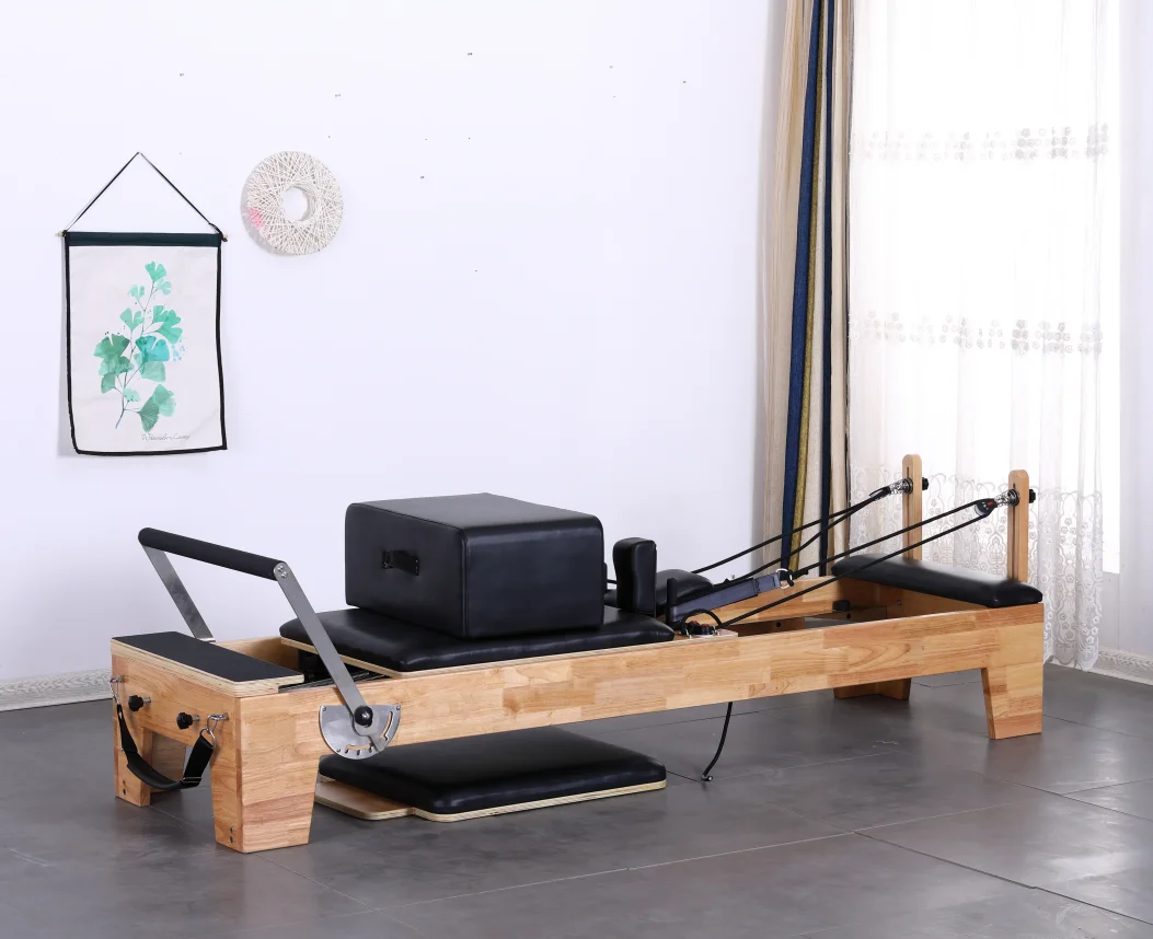 

sptember new trade festival reformer pilates bed pilates beds price pilates reformer bed, Wood color