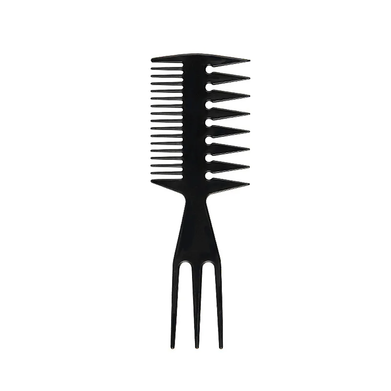 

Oil Head Comb Wide Tooth Customized Hair Styling Comb Barber Bulk Hair comb Manufacturers for Man, Black