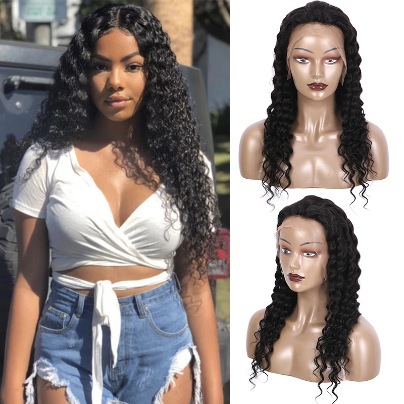 

HD Full Lace Human Hair Wigs For Black Women Wholesale Brazilian Hair Transparent Lace Front Wig
