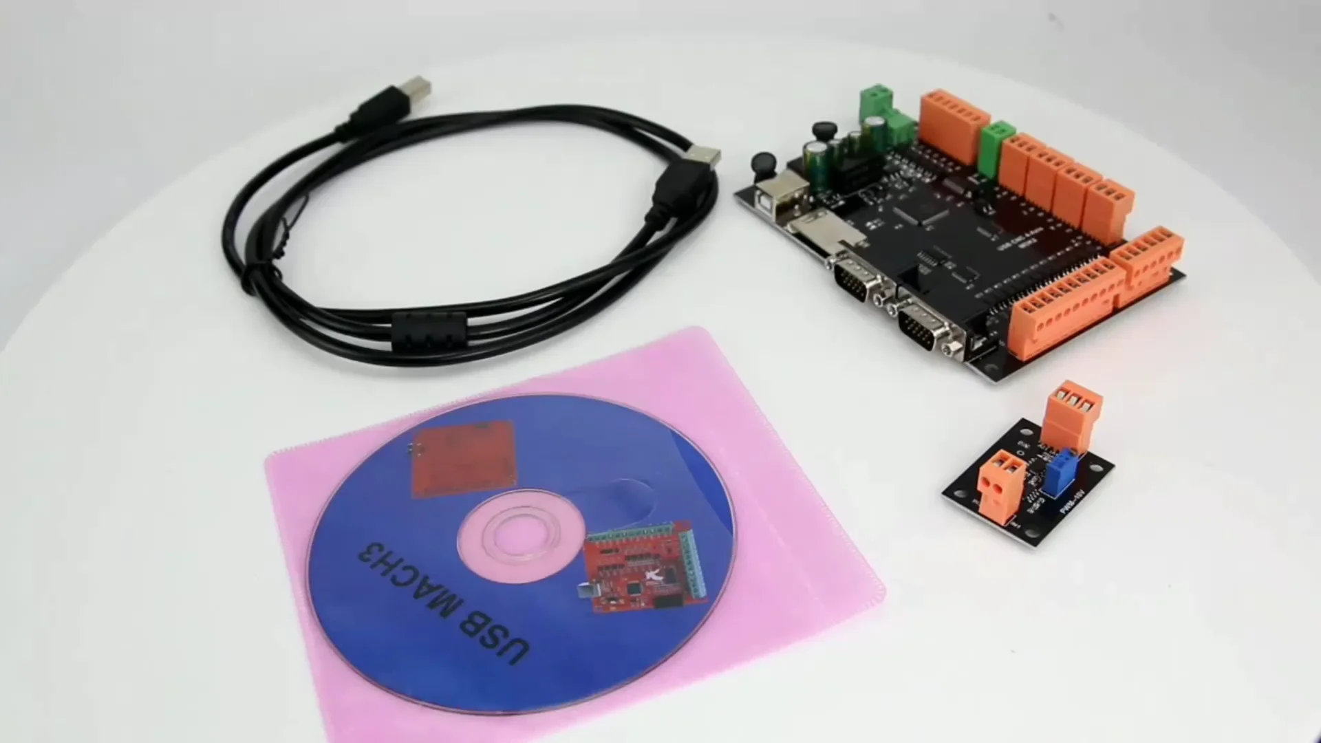 MDK2 USB CNC Breakout Board - 4-Axis Stepper Motor Controller