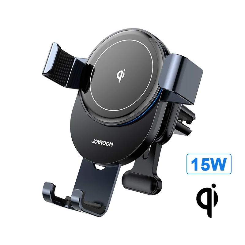 

Joyroom Car Charger ZS212 Amazon Hot Sale Car Phone Charger Mount QI certified 15W Fast Wireless Charging Mobile Phone Holders
