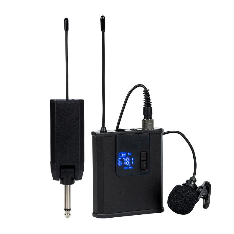 

W0 small compact cordless wearable headset mic smartphone android phone camera clip collar mini wireless recording microphone