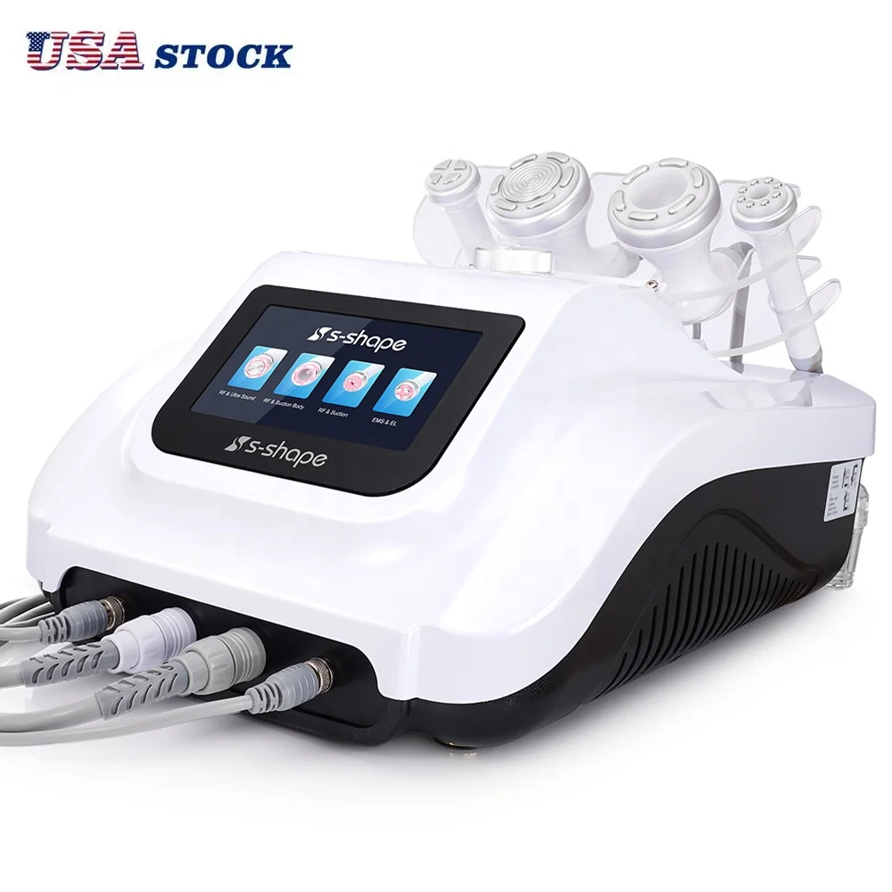 

Mychway Portable S Shape Unoisetion Cavitation 2.0 RF Electroporation Vacuum Suction System Body Face Care Machine