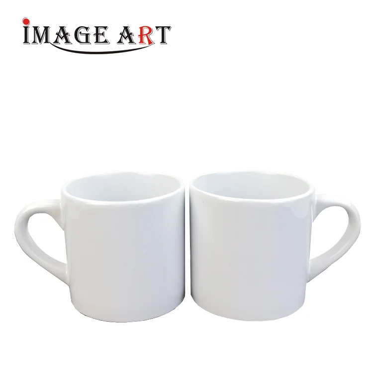

Personalized 6oz Ceramic White Coffee Mug Sublimation Blank Cup