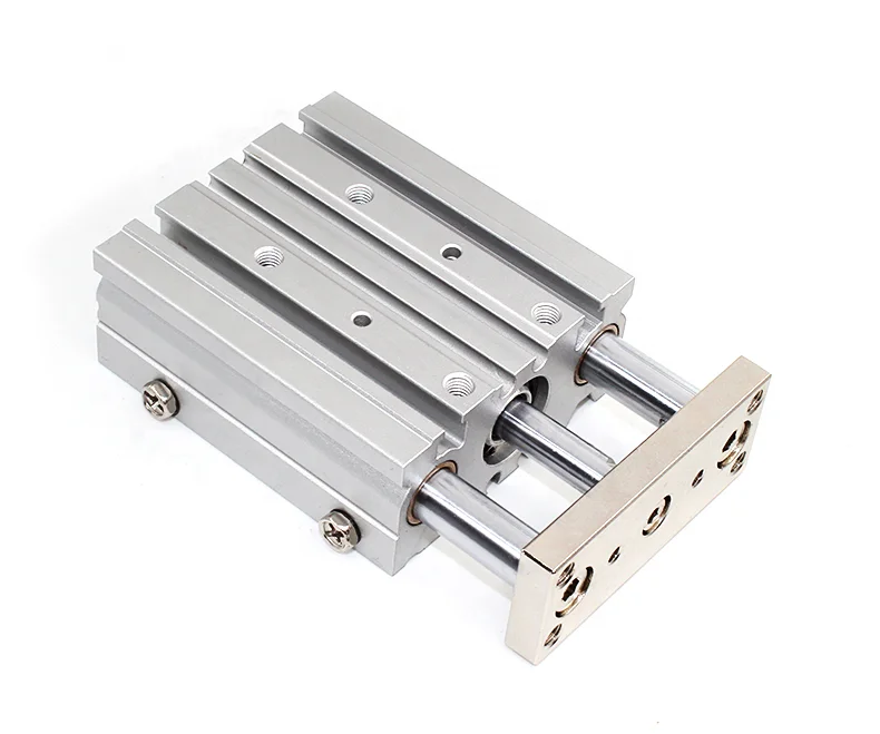 

Guide Cylinder Mgpm Serie Slide Bearing Three Shaft Smc Type 3 Position Compact Pneumatic Cylinder
