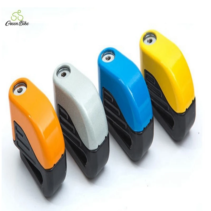 

Mountain Bike Electric Motorcycle alarma de seguridad para bicicletas bicycle security alarm Disc Brake motion alarm bicycle, Yellow/orange/blue/gray