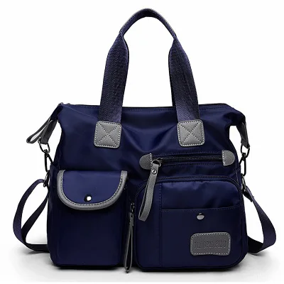 

New Arrival Multifunctional Mother Baby Diaper Tote Bag With Multi pocket Women Overnight Travel Bag Customized Ladies Handbag, 4 colors