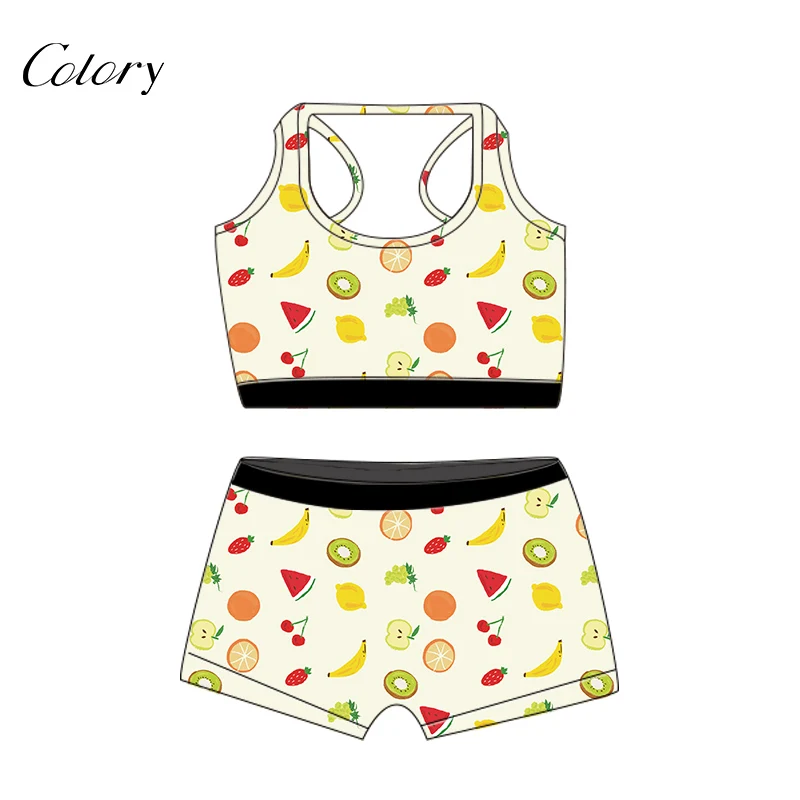 

Colory Two Pants Summer 2021 Shorts Women 3 Piece Set, Picture shows