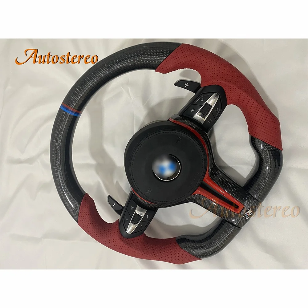 

For BMW 1/2/3/4 Series X1/X3/X4/X5/X6 M2/M3/M4 Car Steering Wheel Assembly Leather Retrofit Interior Auto Electronics