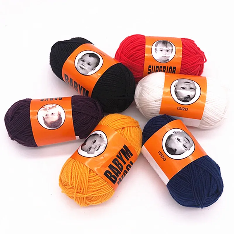 Cheap Baby Wool Africa Nigeria Hair Yarn Acrylic Yarn Blended Yarn