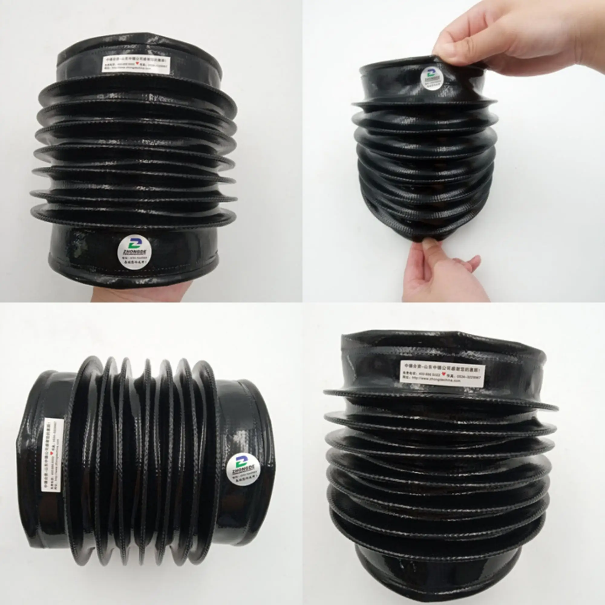 Supply High Quality Zhongde Stock Screw Telescopic Guard Round Bellow