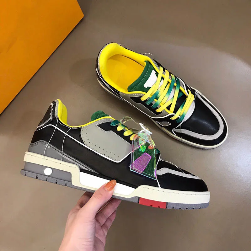 

Men TRAINER sneakers Paris fashion designer shoes Luxury style Size 35-45 model RX