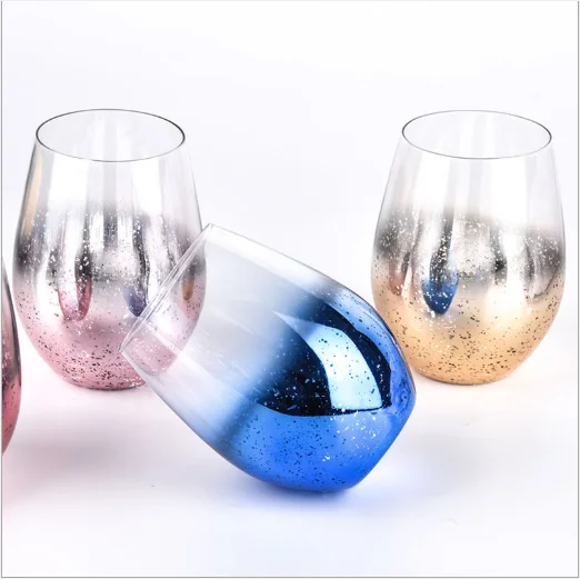 

Modern Design BPA Free Custom Electroplate Whiskey Glass Wine Cup