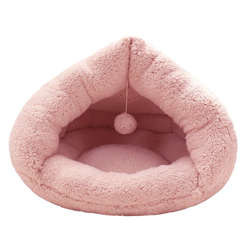 

Relaxlines New Style Round Plush Comfortable Kennel Dog Blanket Dual-use One-piece Pet Kennel Winter Deep Sleep Dog Cat Bed