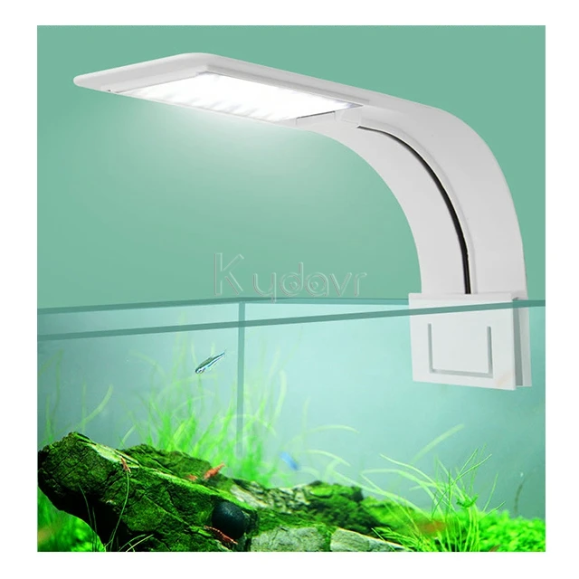 

China 90-260V Freshwater Clip-on Lighting Fish Tank Decoration Aquarium Aquatic LED Clip Lamp