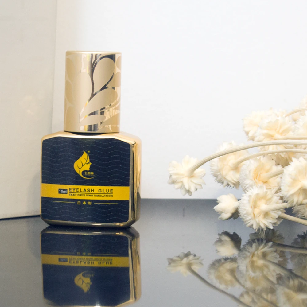 

Permanent Diy Eyelash Glue Japan Packaging Hypoallergenic 0.5 Second Extension Glue Volume Eyelash Extension Adhesive Glue, Black eyelash glue