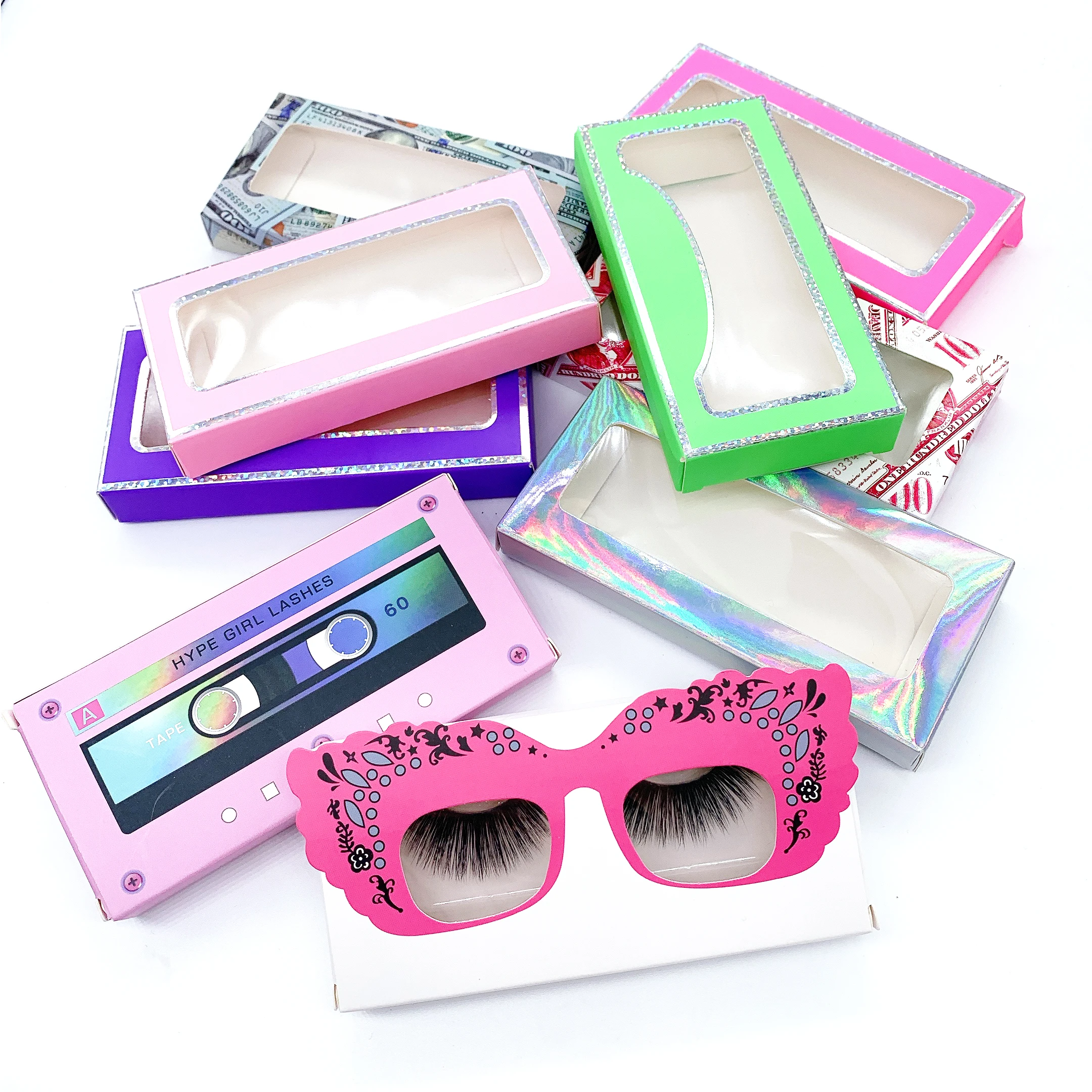 

2021 new arrivals lashes mink eyelash wholesale vendors 3d eyelash, Black color