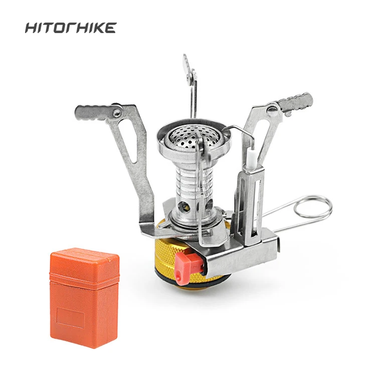 

Hitorhike Ultralight Portable Mini Outdoor Backpacking Camping Stoves with Piezo Ignition