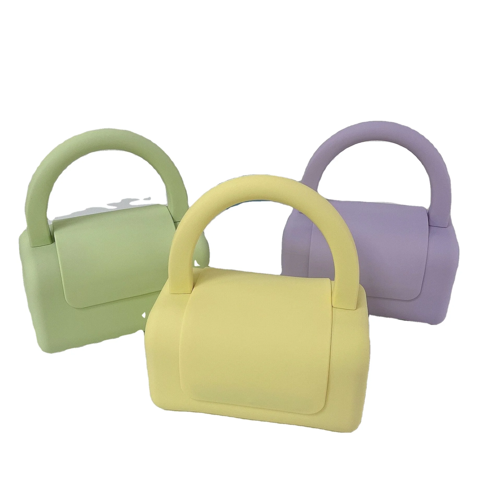 

2021 Fashion mini boston girl PVC bolsas sac a main femm Jelly hand bags ladies women handbags purses and handbags jelly purse, 10 colors