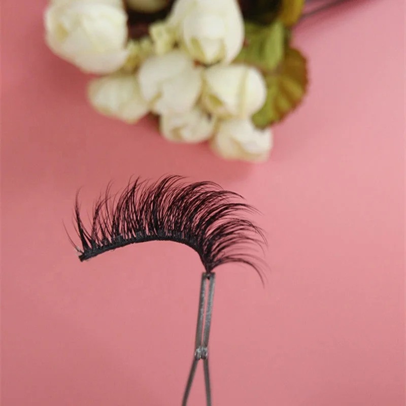 

Cheap Vegan Faux Mink Eyelashes Wholesale 3D Faux Mink Eyelashes Cruelty Free Eyelash with Packaging Box, Black color