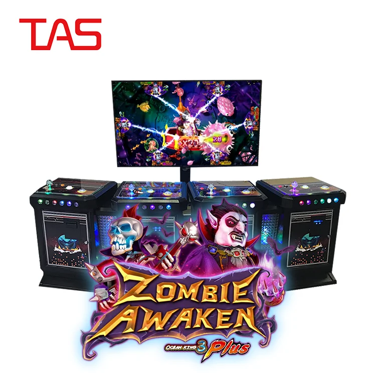 

New High Holding 4 Players Fish Game Table Parts Ocean King 3 Plus Zombie Awaken, Customize