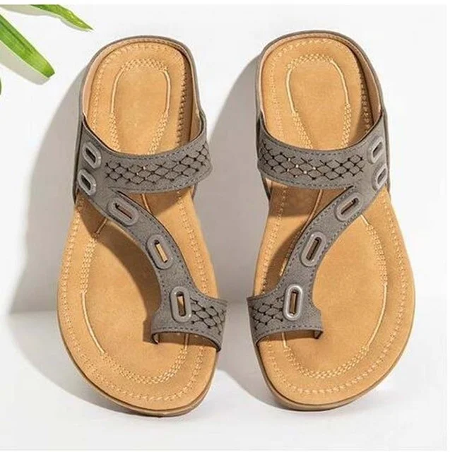 

Low Heels Women Sandals Super Light Women'S Flip Flops Slip On women Summer Shoes Female Slides Plus Size