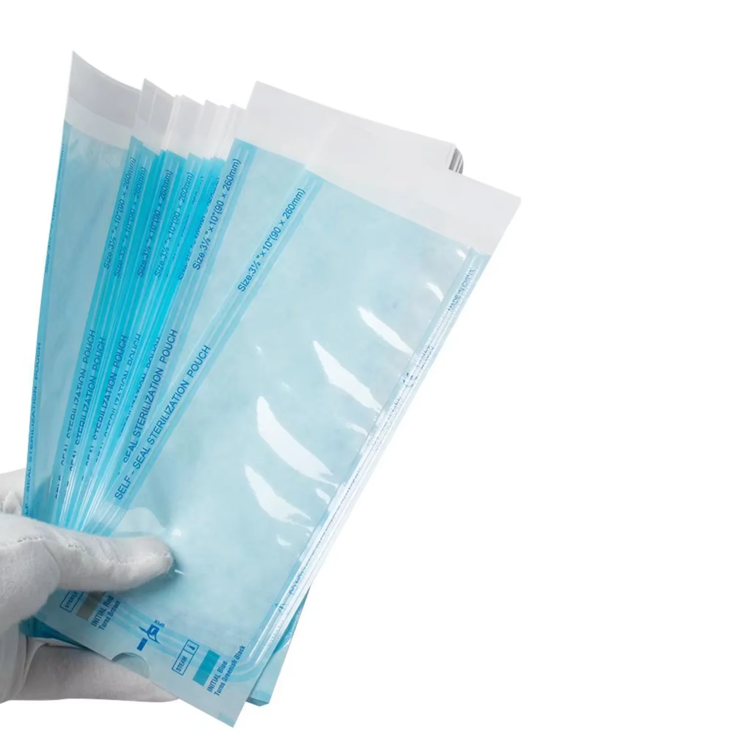 Medical Packaging Sterilization Bags Medical Pouch Tyvek Sterilization Pouch Dental Sterilization and Autoclave Pouches