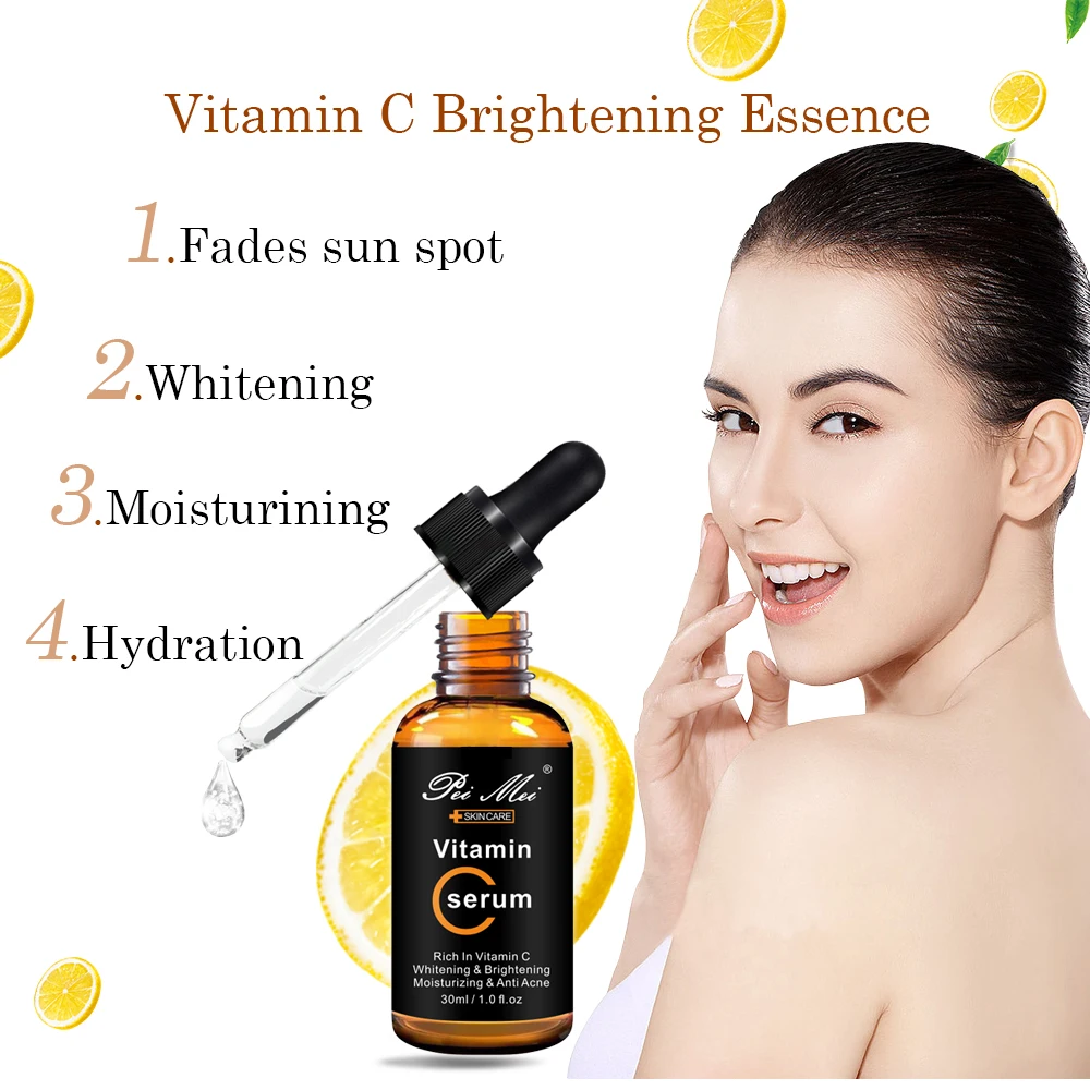 

Best Selling Whitening Brightening Skin Repair Vitamin C Serum For Skin