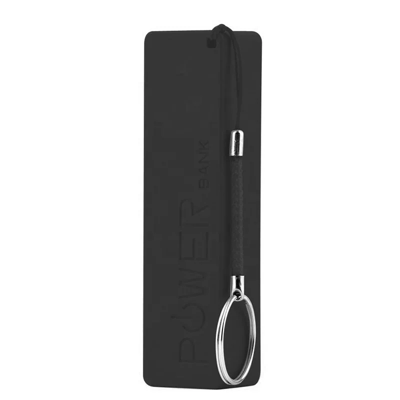 

Cute design Universal perfume portable charger mini 2600mah 18650 battery pocket Powerbank with keychain